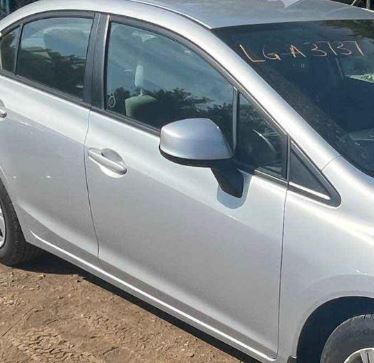 Rétroviseur extérieur droit d'origine d'occasion, compatible avec Honda Civic 2013 (références : 76201TR0A01ZD et 76208TR6C01).