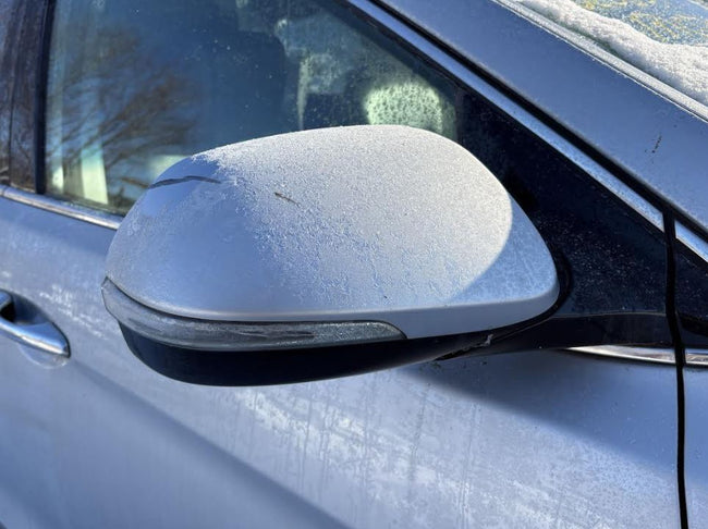 Used OEM RH Passenger Door Mirror w/turn Signal w/o blind spot fits 2013-2016 Hyundai Santa Fe 87620B8018, 87620B8009, 876204Z005, 876204Z005