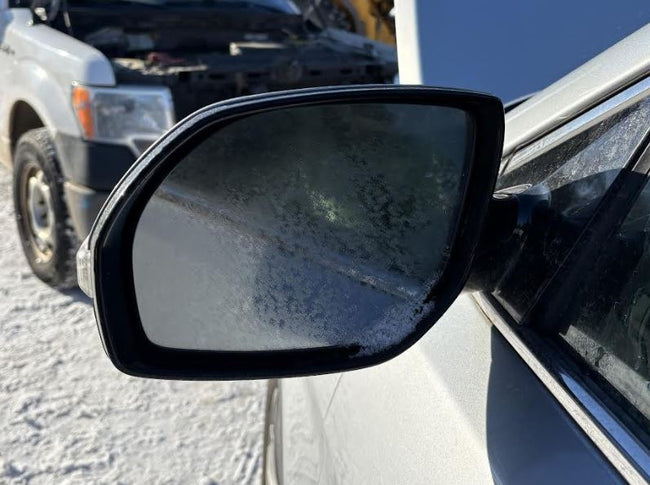 Used OEM LH Driver Door Mirror w/ Turn Signal w/o blind spot fits 2013-2016 Hyundai Santa Fe 87610B8034, 876104Z005