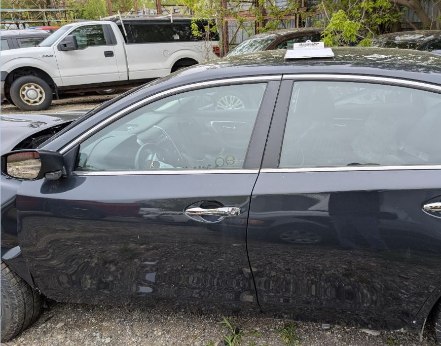 Rétroviseur extérieur gauche (côté conducteur) d'origine d'occasion, non chauffant, compatible avec Nissan Altima 2013-2018, référence 963023TH2A
