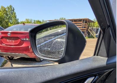 Used OEM LH Driver side Door Mirror Power w/o blind spot alert & turn signal fits 2014-2016 Mazda 3 BHN969181E, BJS769121B, BHN969181D