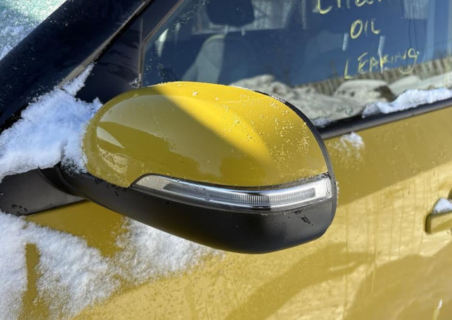 Used OEM LH Driver Door Mirror w/ Turn Signal w/o blind spot alert fits 2015-2017 Hyundai Sonata 87610B2530