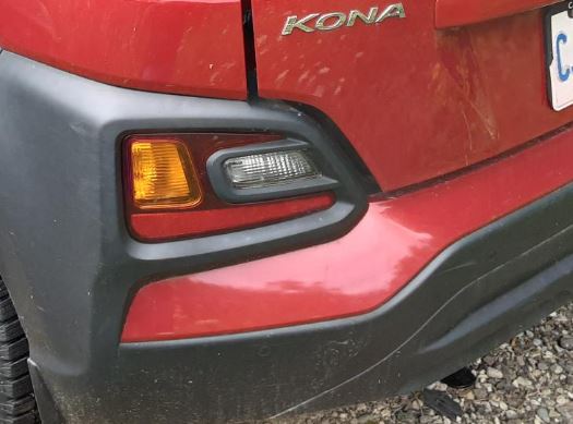 Used OEM LH Drive Side Bumper mounted Taillight fits 2018-2021 Hyundai Kona 92405J9000