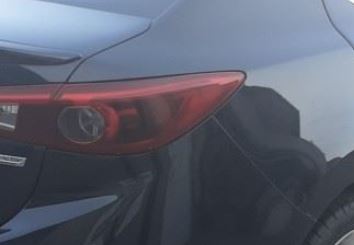Used OEM RH Passenger Side LED Taillight fits 2015-2019 Mazda 3 BHN351150
