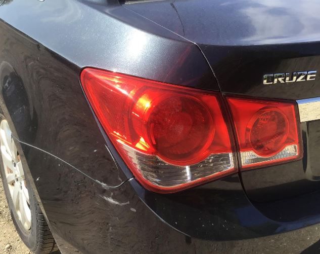 Feu arrière gauche côté conducteur d'occasion pour Chevrolet Cruze 2011-2016 (référence 94540776)