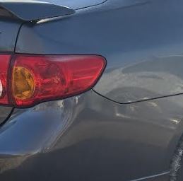 Feu arrière droit d'origine d'occasion compatible avec Toyota Corolla 2009-2010, références 8155002460 et 8155112A50