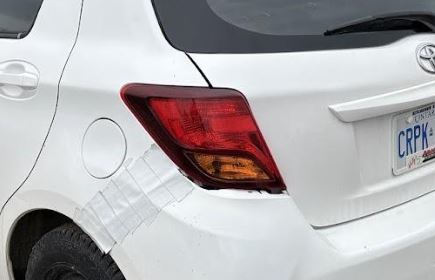 Used OEM LH Driver Side Taillight fits 2015-2017 Toyota Yaris Hatchback 815610D620