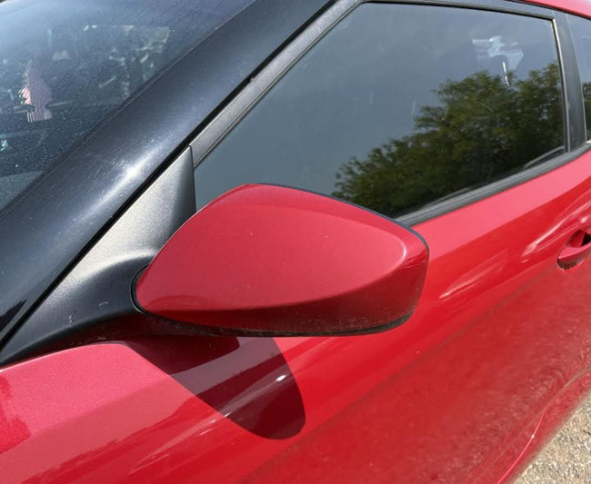 Rétroviseur extérieur gauche d'origine (OEM) d'occasion, sans clignotant, compatible avec Hyundai Veloster 2012-2017, référence 876102V310