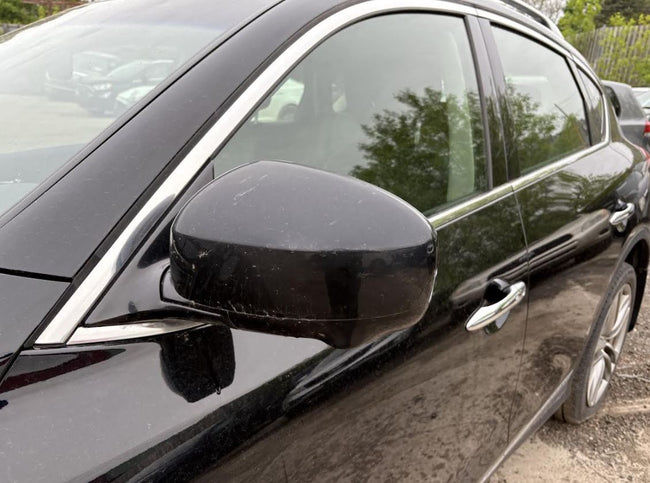 Rétroviseur extérieur gauche d'origine (OEM) d'occasion avec navigation et vision panoramique, compatible avec Infiniti EX35 (2008-2012), Infiniti EX37 (2013) et Infiniti QX50 (2014-2015).