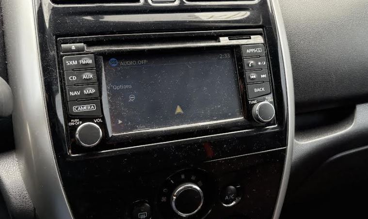 Équipement audio/vidéo d'origine d'occasion avec navigation, compatible avec Nissan Versa 2018 (référence 259159ME0A).