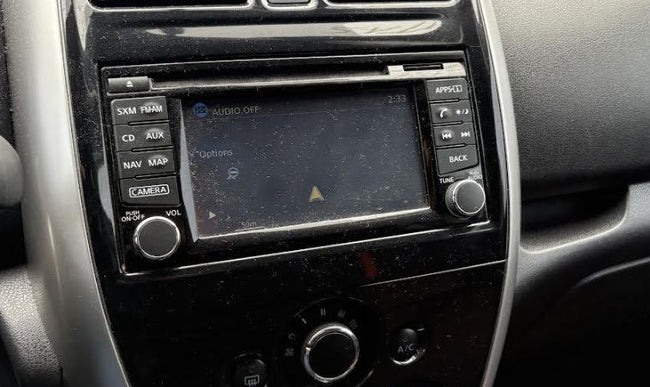 Équipement audio/vidéo d'origine d'occasion avec navigation, compatible avec Nissan Versa 2018 (référence 259159ME0A).