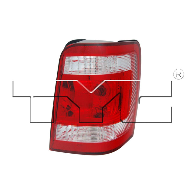 2008-2012 Ford Escape New RH Taillight
