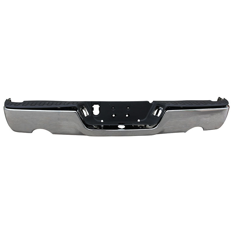Dodge Ram 1500 2009-2020 : pare-chocs arrière chromé, double échappement, neuf (68049859AB)