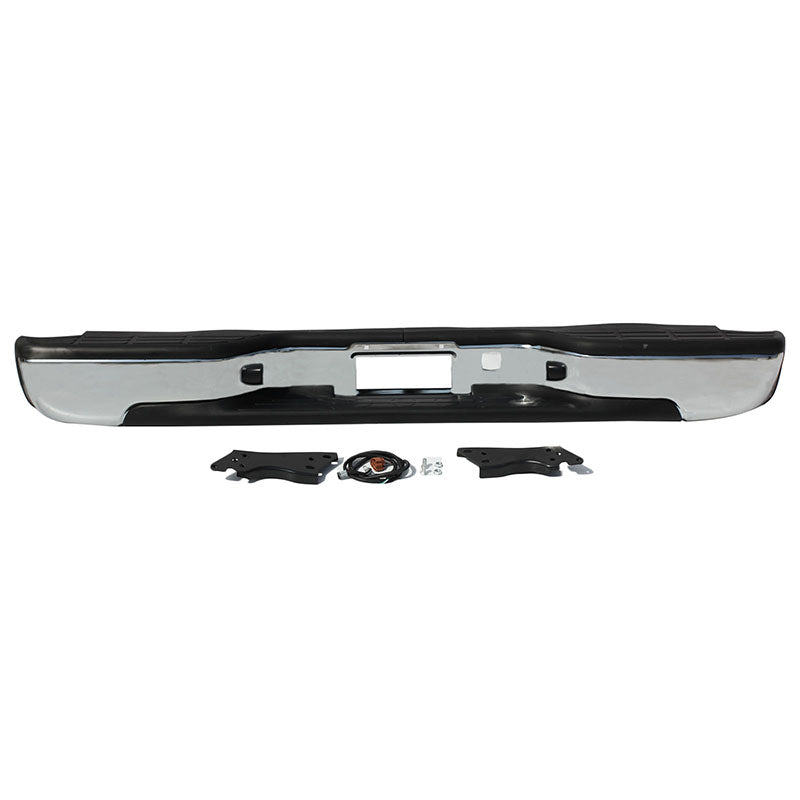 Pare-chocs arrière chromé neuf pour Chevrolet Silverado GMC Sierra 1500 pick-up (1999-2007) GM1103122