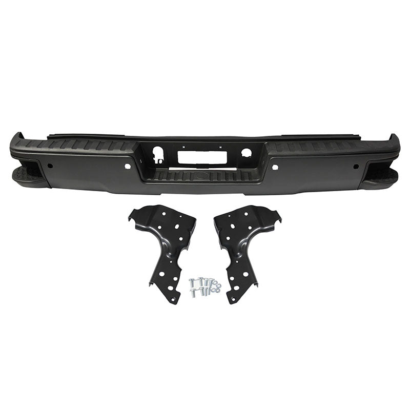 Chevrolet Silverado GMC Sierra 1500 2014-2019 : nouvelle peinture de pare-chocs arrière assortie à l'aide au stationnement Corner Step GM1103179