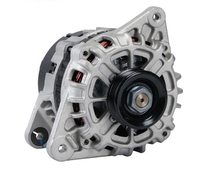 Alternateur neuf 2.0L compatible avec Hyundai Tucson (2005-2009), Tiburon (2005-2008), Spectra (2004-2006), Elantra (2003-2006), Kia Sportage (2005-2008), Rio (2006-2009) et Hyundai Accent 1.6L (2003-2009) - Référence : 3730022650