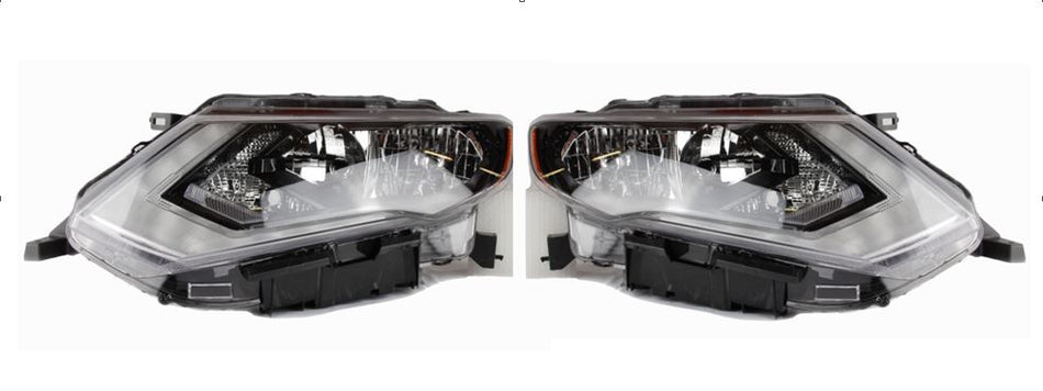 Paire de phares halogènes neufs pour Nissan Rogue 2017-2020, droits et gauches, NI2503254, NI2502254, 260106FL0A