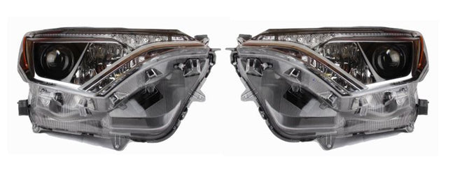 Phares avant gauche et droit neufs pour Toyota RAV4 2016-2018 811500R80 8117042640 TO2502247