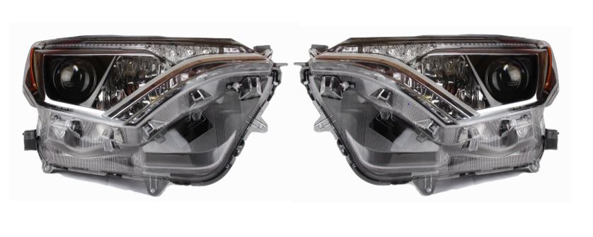 Phares avant gauche et droit neufs pour Toyota RAV4 2016-2018 811500R80 8117042640 TO2502247