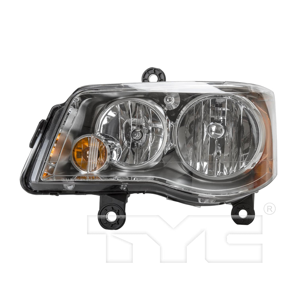 Phares halogènes neufs gauches pour Dodge Caravan et Chrysler Town &amp; Country (2008-2020) CH2502192 5113337AI