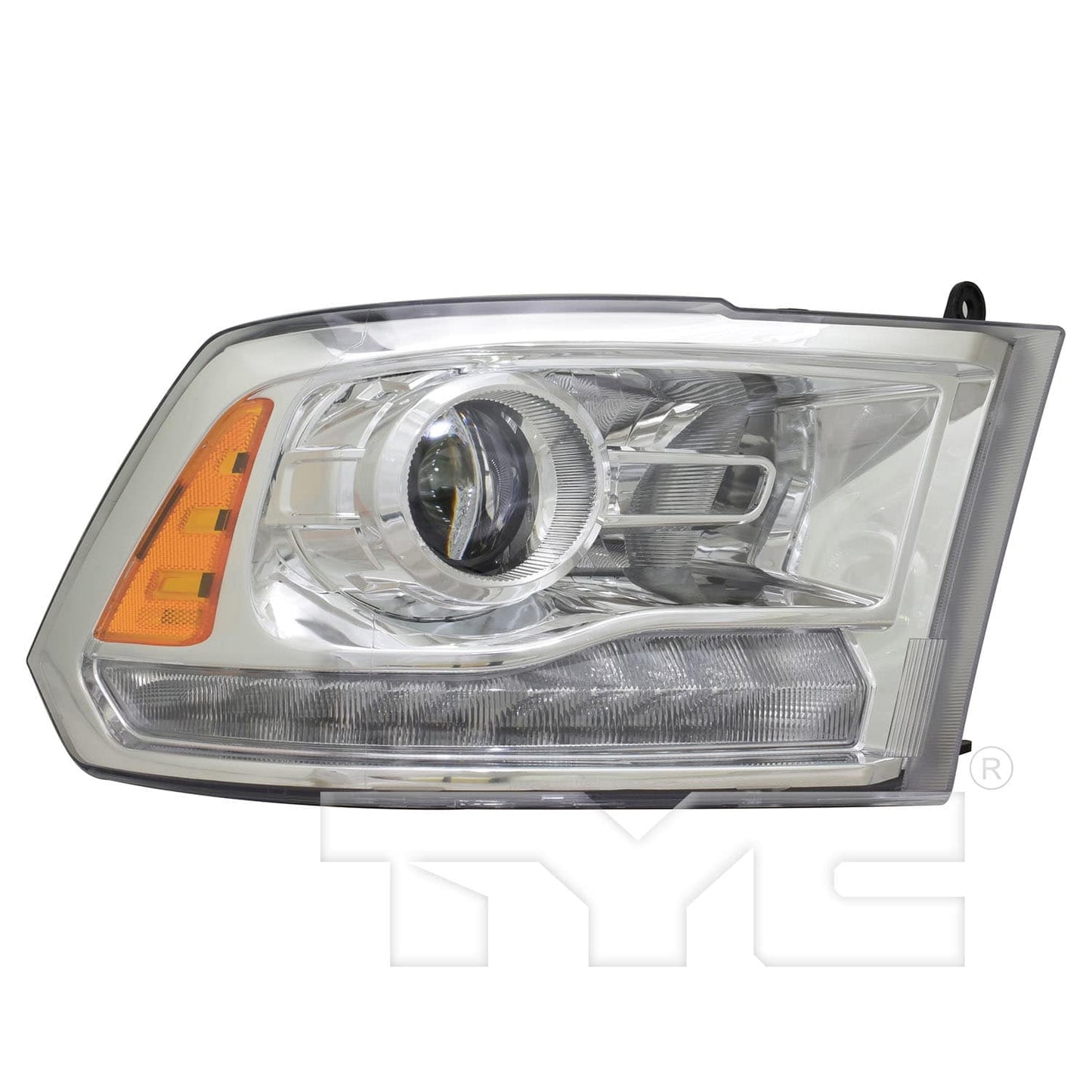 Phare projecteur chromé RH neuf pour Dodge RAM 2013-2022 CH2503290 68324940AD